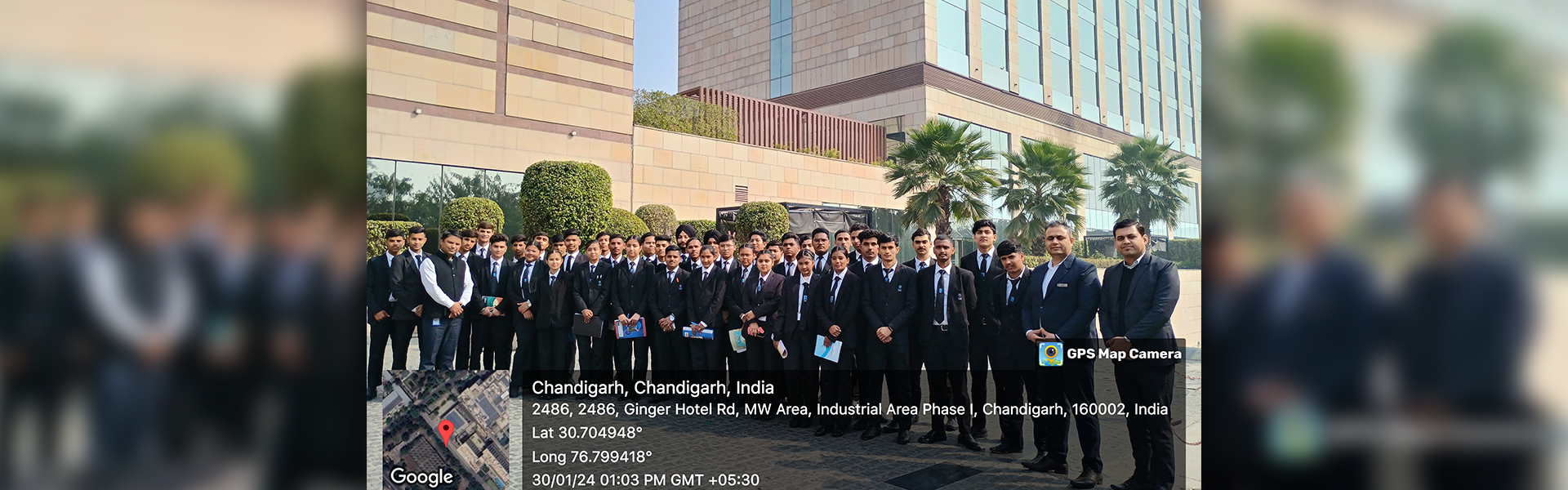 INDUSTRIAL VISIT TO HYATT REGENCY, CHANDIGARH 