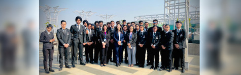 INDUSTRIAL VISIT TO RADISSON ZIRAKPUR