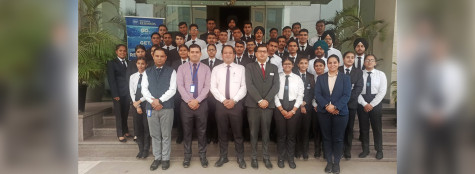 INDUSTRIAL VISIT TO BEST WESTERN MARYLAND, ZIRAKPUR