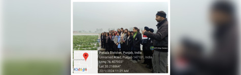 HARVEST HAVEN: EXPLORING ORCHARDS AND CULTIVATING INSIGHTS BY B.SC. HONOURS NUTRITION AND DIETETICS STUDENTS